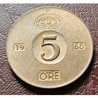 Швеция 5 эре, 1968    ( 1-11-7 )