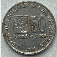 Венесуэла 50 боливаров 2004 г.