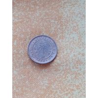 21. Распродажа! Британский Цейлон 1/4 цента 1901 г. Редкая! AUNC!