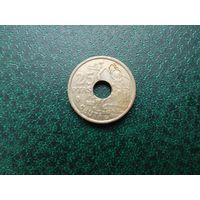 25 песет Испания.