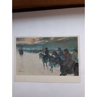 Открытки Польская живопись Коссак Е