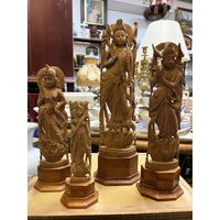 Статуэтки из дерева