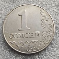 Таджикистан 1 сомони  2011 г.