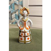 Статуэтка Фарфоровая Матрешка - невеста . Дулёво