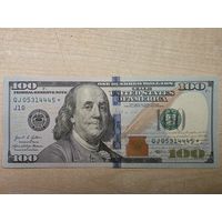 100 $  со звездочкой 2021года..