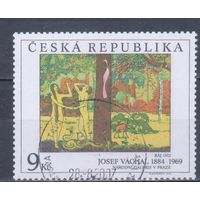 [458] Чехия 1996. Культура.Искусство.Живопись. Гашеная марка.