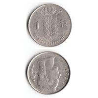 1 франк Бельгия 1973 года