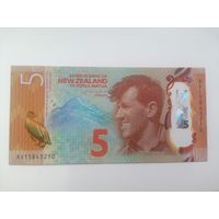 Новая Зеландия 5 UNC c рубля