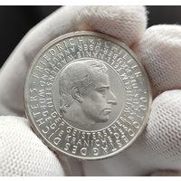 Германия, 10 евро 2005 г., KM#239 (Ag925, 200 лет со дня смерти Фридриха фон Шиллера), AU