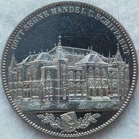 Талер 1864 Бремен -  открытие биржи.