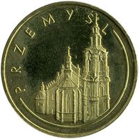 Польша 2 злотых, 2007 Древние города Польши - Пшемысль UNC