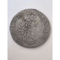 6 грошей 1683 год. Пруссия, Фридрих Вильгельм I