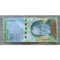 Werty71 Венесуэла 50 боливаров 2015 UNC банкнота