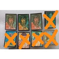 Герои кинофильмов. Сильвестр Сталлоне. Рембо. Цена указывается за один значок. #-V-01