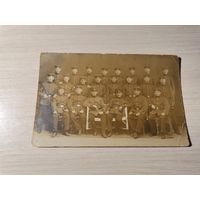 Почтовая карточка, фотография с военнослужащими до 1917 года, размер 14*9 см.