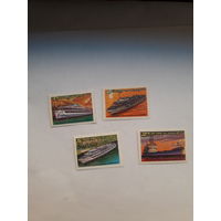 Марки СССР 1981 речные суда