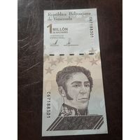 Венесуэла 1000000 боливаров образца 2020 года AUNC pw114(1-2)