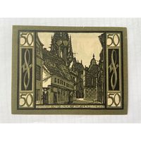 Нотгельд 50 пфеннигов. Мюнстер. Веймарская республика - 04