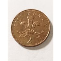 Великобритания 2 пенса 2001