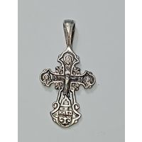 Серебряный крестик  .