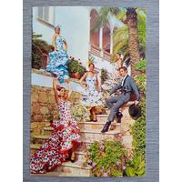 Этнография. Испания. Танец из Кадиса