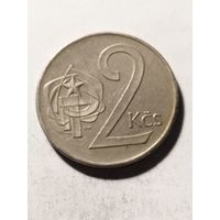 Чехословакия 2 кроны 1975