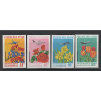 Габон 1971 Флора Цветы АВИА