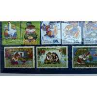 Марки, Украина 200г. мультфильмы (3 шт)