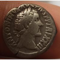 1 Римская империя Антоний Пий денарий серебро