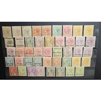 Великобритания лот Ceylon 198 почтовых марок