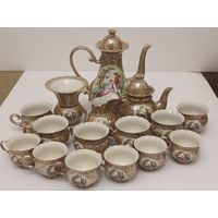 Чайно-кофейный сервиз Малонна,  на 12 персон  из  16 приборов.
