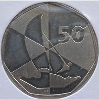 Гибралтар 50 пенсов 2019 г. Островные игры. В холдере