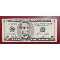 Распродажа. 5 долларов США 2001 года