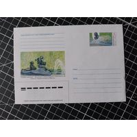 Беларусь. Оригинальная марка. 2002. ОМ-34. Фонтан на площади Я.Колоса