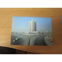 Открытка Ташкент - гостиница Москва.