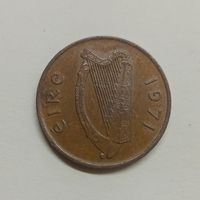 Ирландия 1 пенс  1971 год .