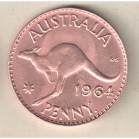 Австралия 1 пенни 1964