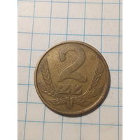 2 злотых Польша 1985 год