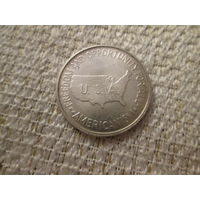 50  центов  ,  США  , 1951  г.  БУКЕР