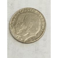 Швеция 1 крона 1991