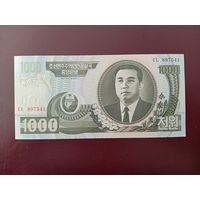 Северная Корея 1000 вон 2006 UNC