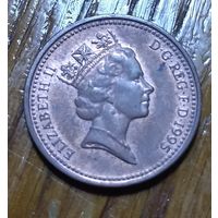 Великобритания, 1 пенни 1995 года