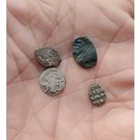 Чешуйки копейки 4 шт одним лотом