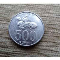 Werty71 Индонезия 500 рупий 2003 Жасмин