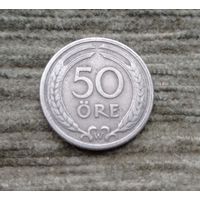 Werty71 Швеция 50 эре 1924 оре
