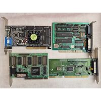 Платы AGP, PCI, ISA - видео, I/O, SCSI
