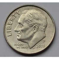 США, 10 центов (1 дайм), 2013 г. Р
