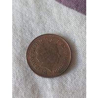 Великобритания. 1 пенни 2000 года. (4)