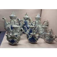 Коллекция чайников МФЗ 9 штук