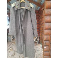 N.2 Шинель на реконструкцию РККА, 50-3. ВС СССР. В хорошем состоянии.